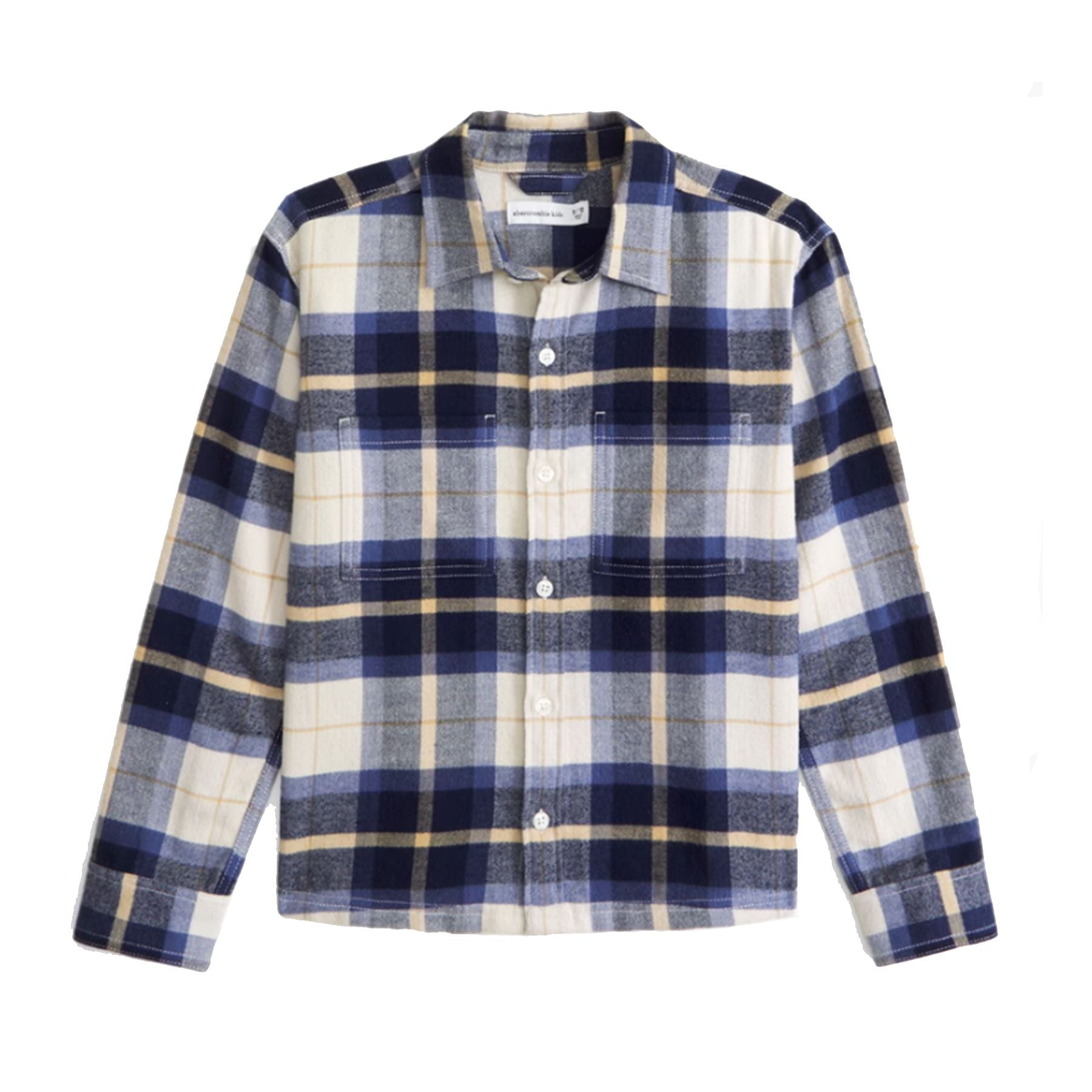 Traditional checked flannel shirt