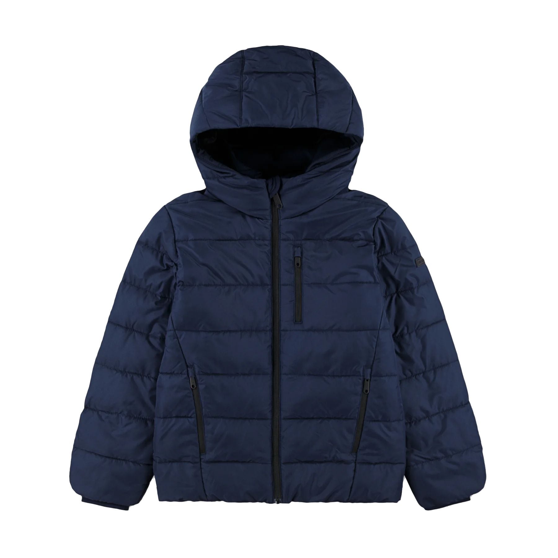 Blue medium weight padded jacket