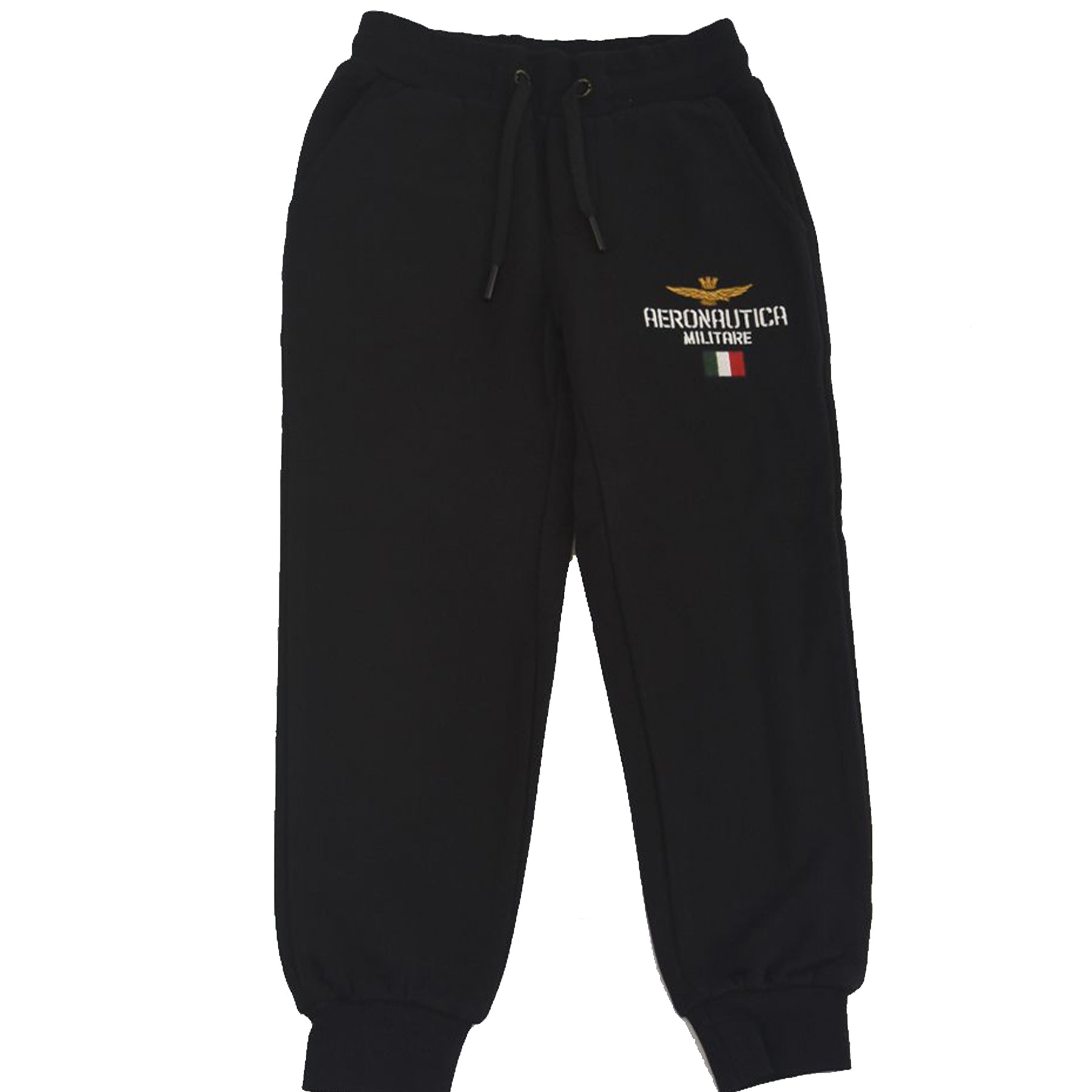 Aeronautica Militare Fleece Undersuit with Elastic Hem and Am Print