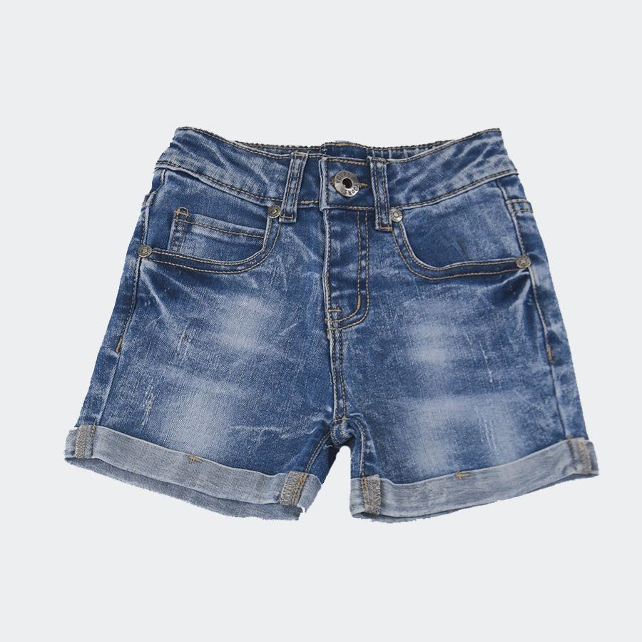 Denim Bermuda Shorts