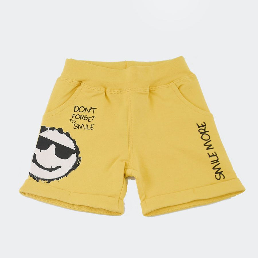 Bermuda shorts in light fleece