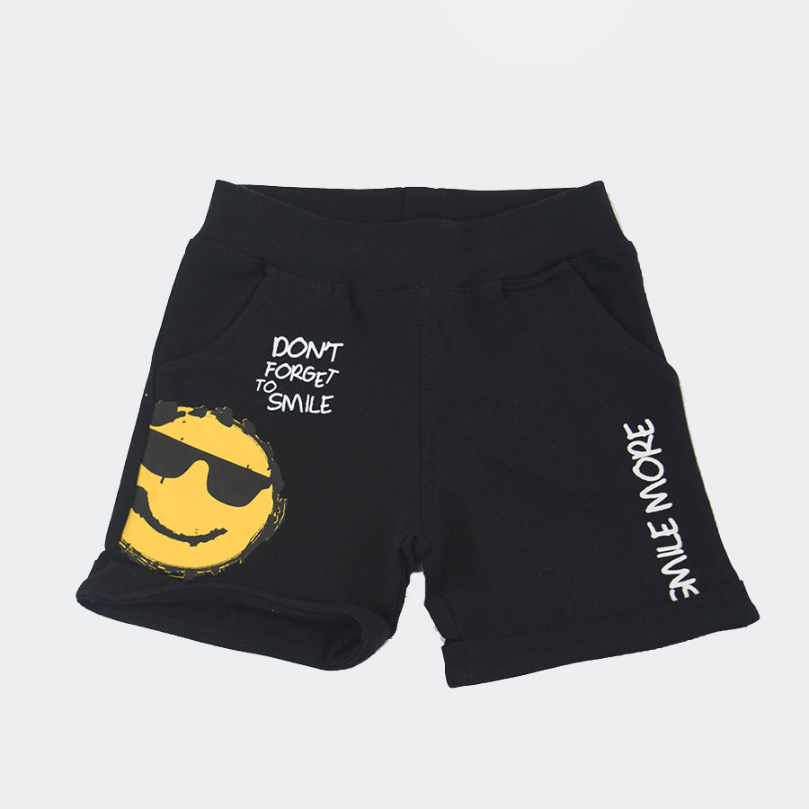 Bermuda shorts in light fleece