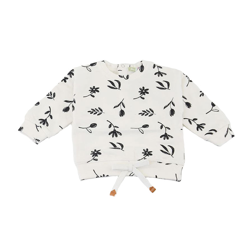 Love is me Crewneck Sweatshirt with Pattern