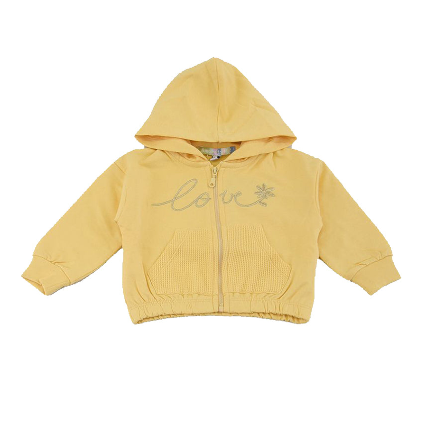 Love is me Cropped Hoodie