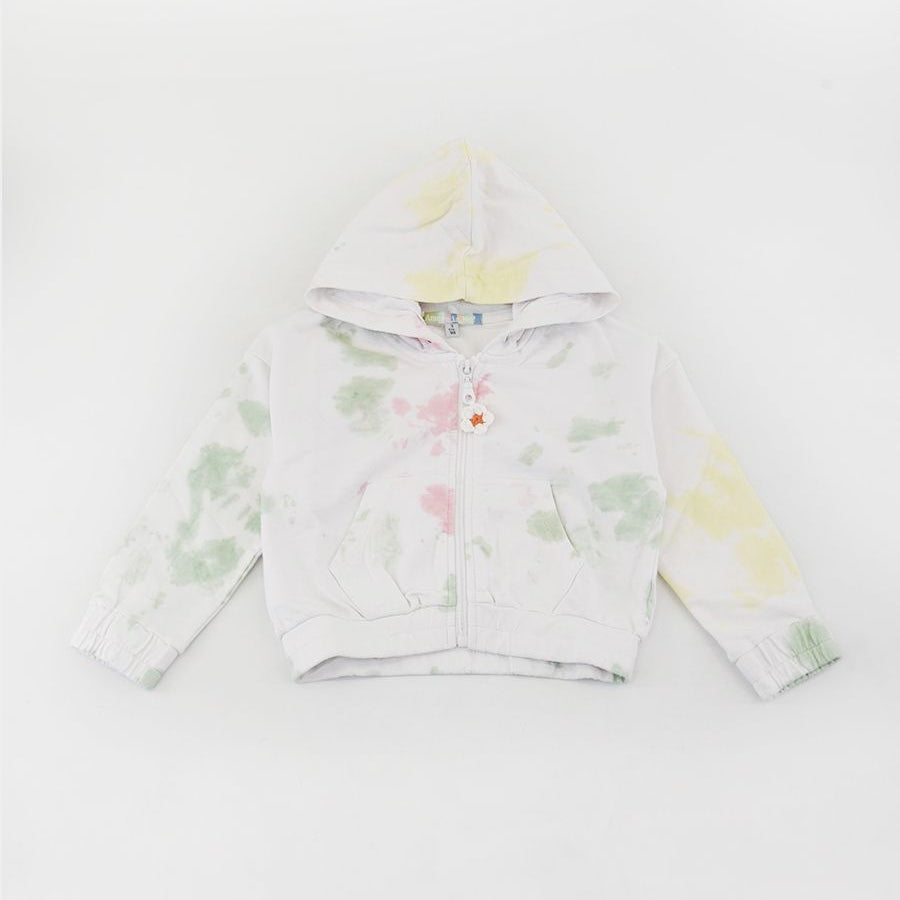 Love is me Cropped Sweatshirt with Pattern