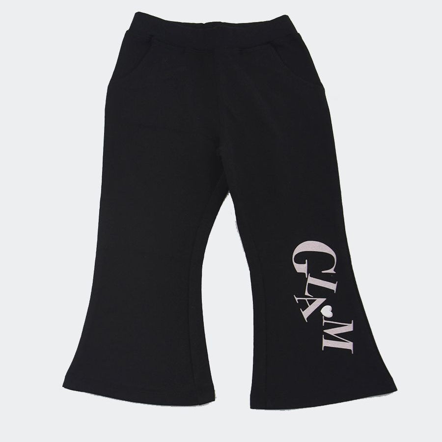 Love is me Solid Color Flared Leggings