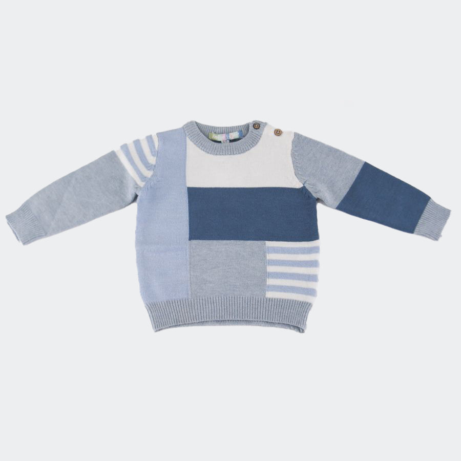 Love is me Crew Neck Patterned Sweater