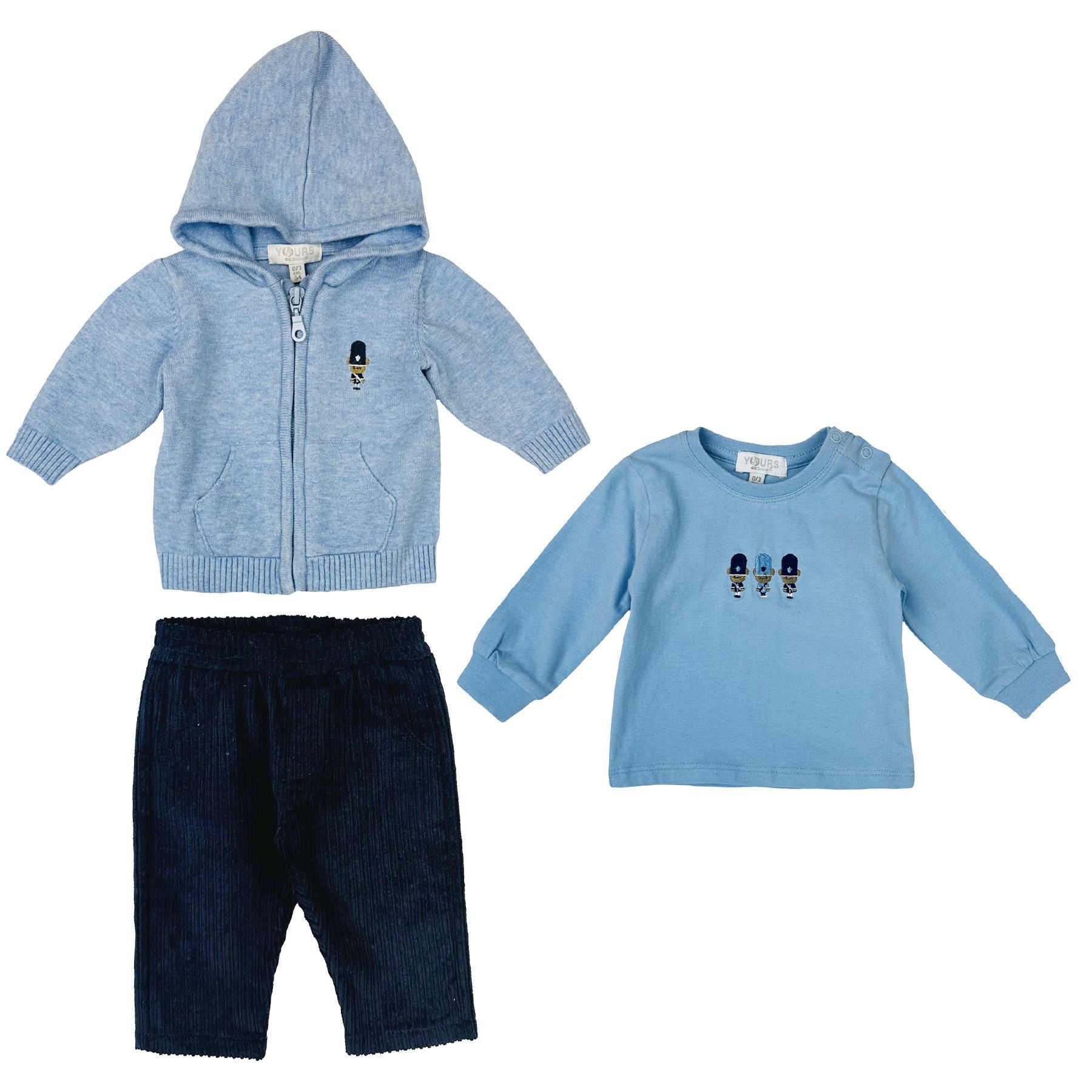 Amore is me Tris Sports Set Cardigan Sweater and Trousers