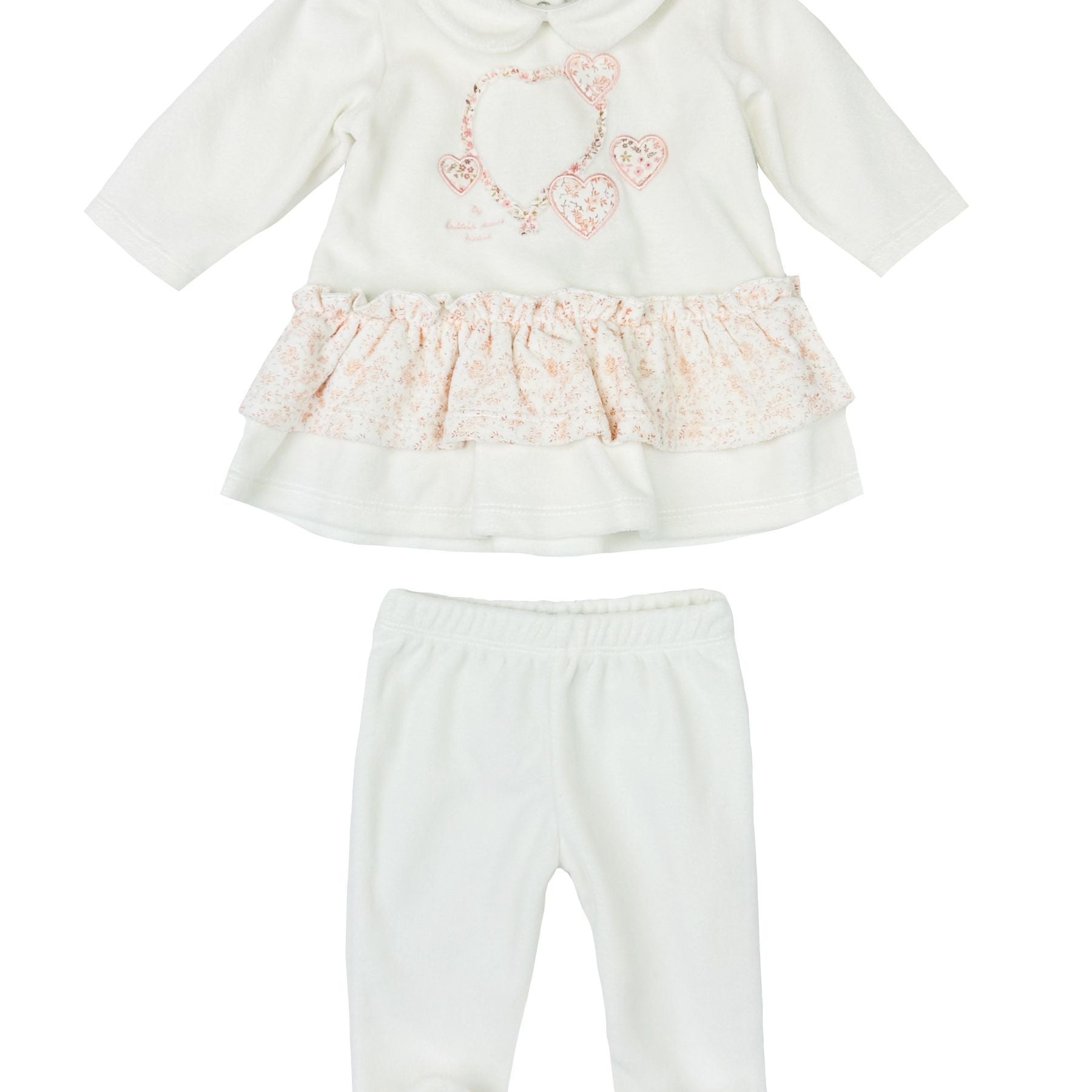 Amore is me Two-Piece Romper with Embroidery