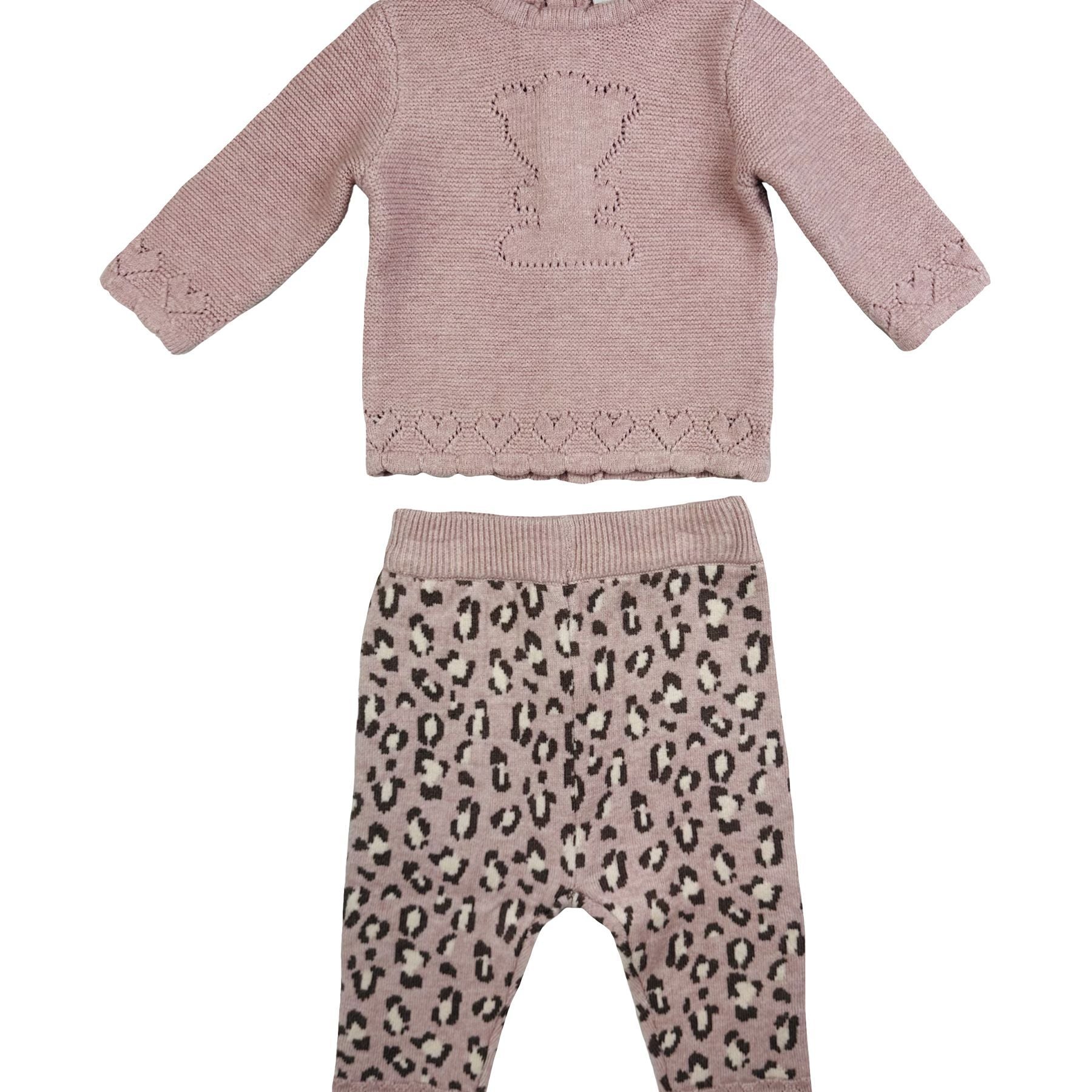 Amore is me Decorated Knitted Thread Sports Set