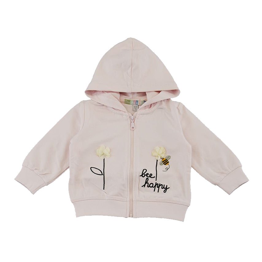 Love is me Embroidered Fullzip Sweatshirt