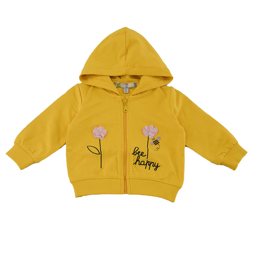 Love is me Embroidered Fullzip Sweatshirt