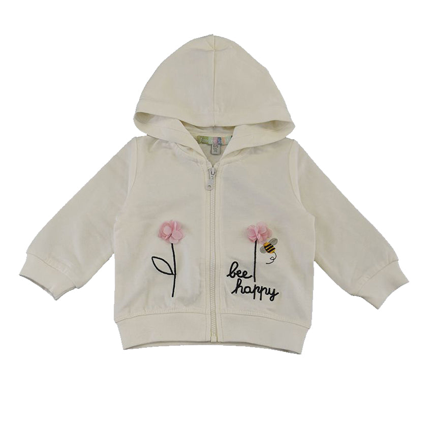 Love is me Embroidered Fullzip Sweatshirt