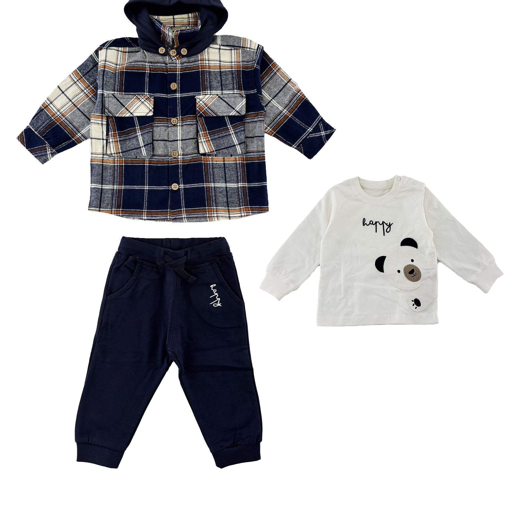 Amore is me Sportswear Set Maxi Shirt T-shirt and Trousers