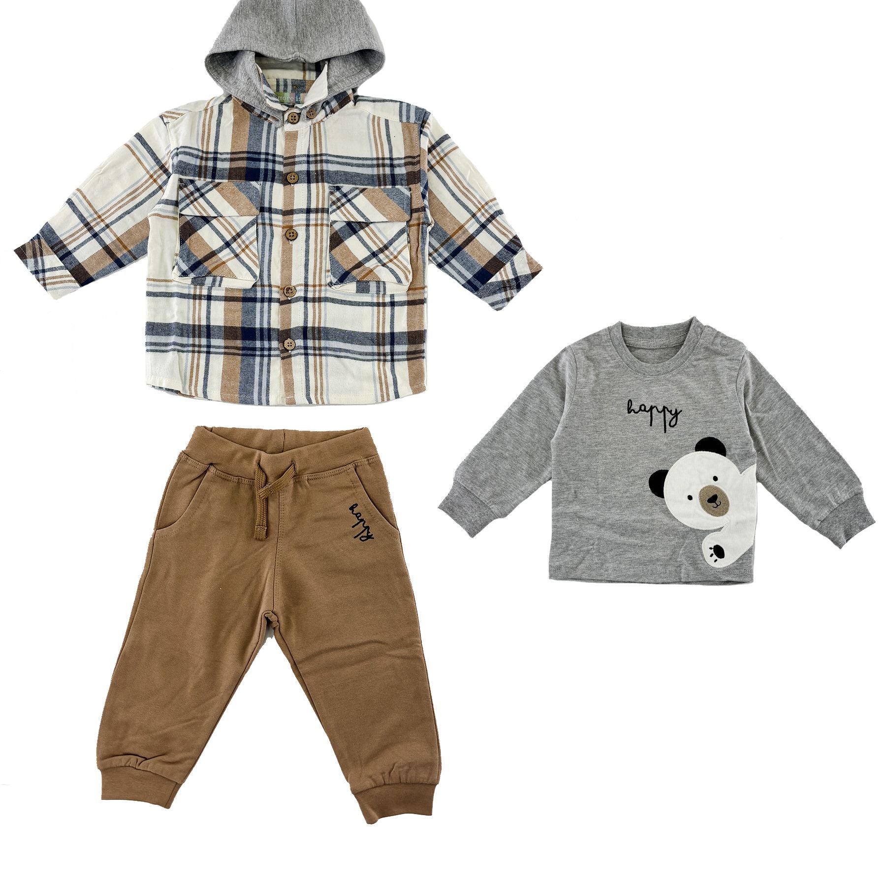 Amore is me Sportswear Set Maxi Shirt T-shirt and Trousers