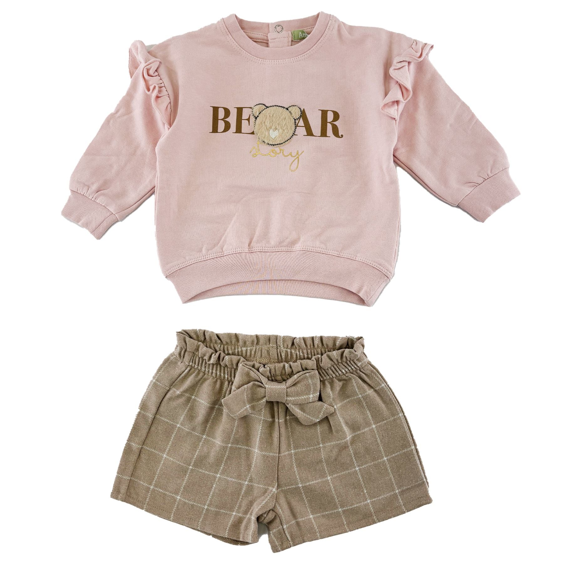 Love is me Complete Sports Set Sweatshirt and Shorts