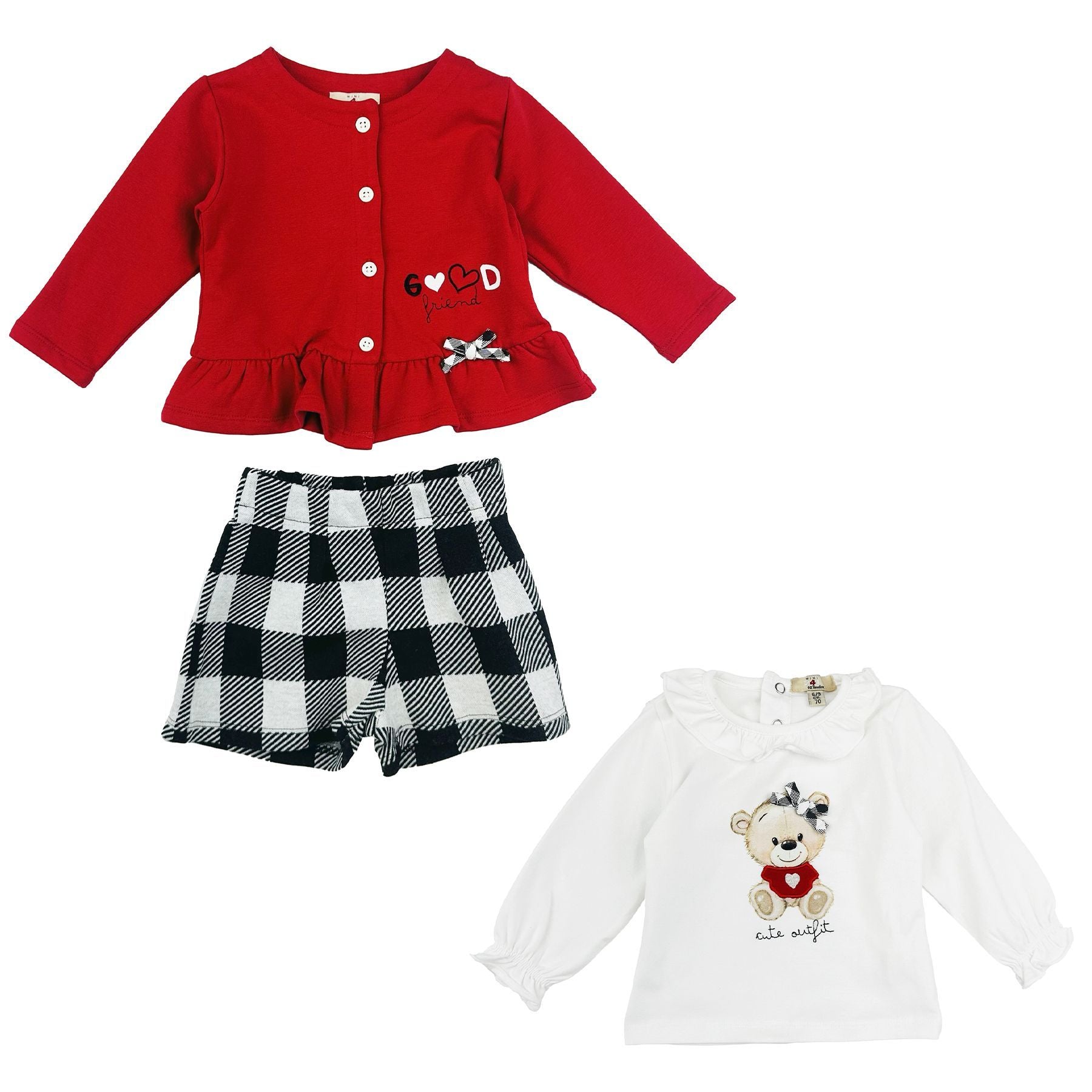 Amore is me Sportswear Set Jacket Sweatshirt T-shirt and Pants