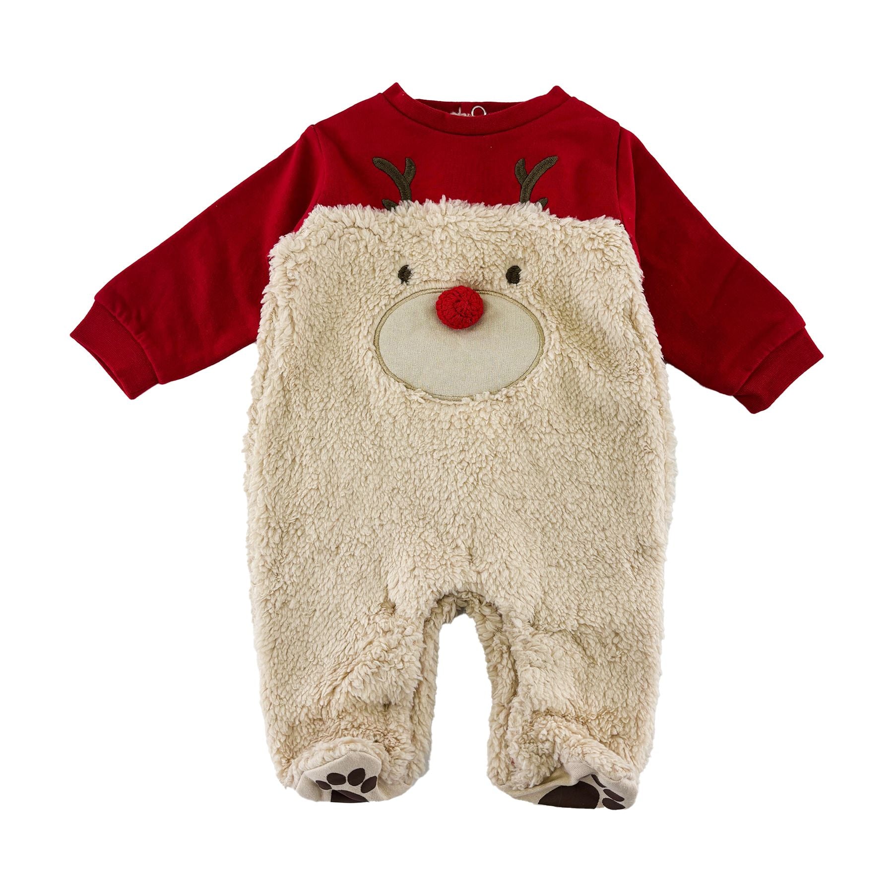 Love is me Christmas Teddy Bear Onesie