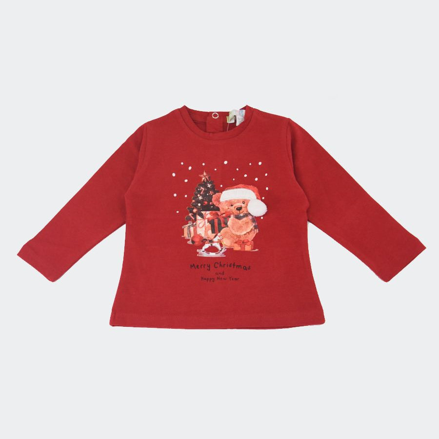 Love is me T-shirt with front print and embroidery