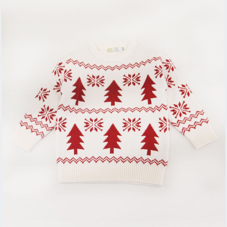 Love is me Christmas Jacquard Sweater