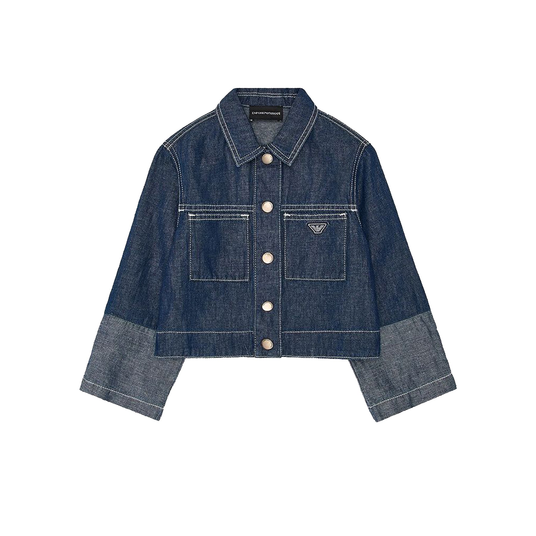 Armani Lightweight Denim Blouson Jacket