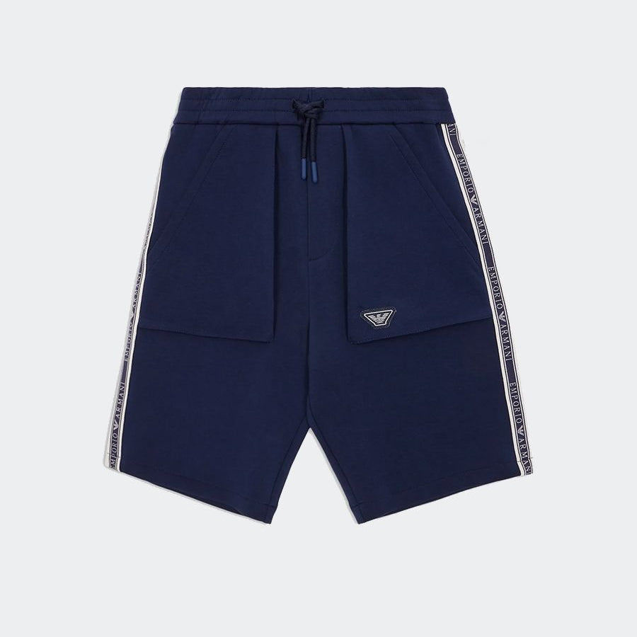 Armani Bermuda Shorts with Logo Bands