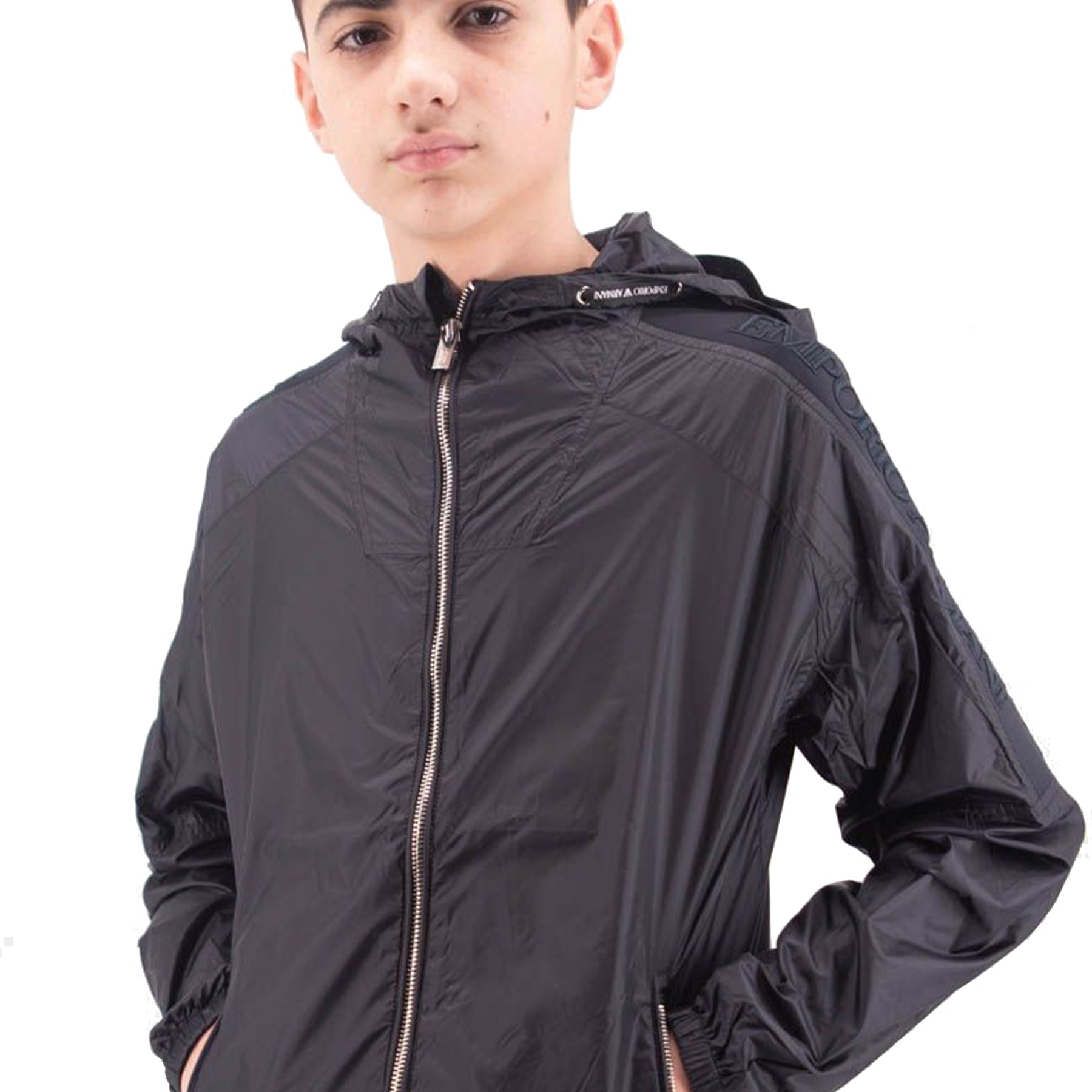Armani Lightweight Jacket with Full Zip Hood