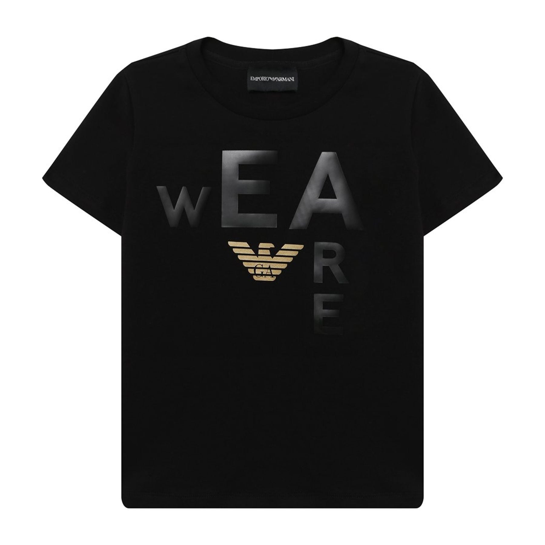 Armani Short Sleeve T-Shirt with Emporio Print