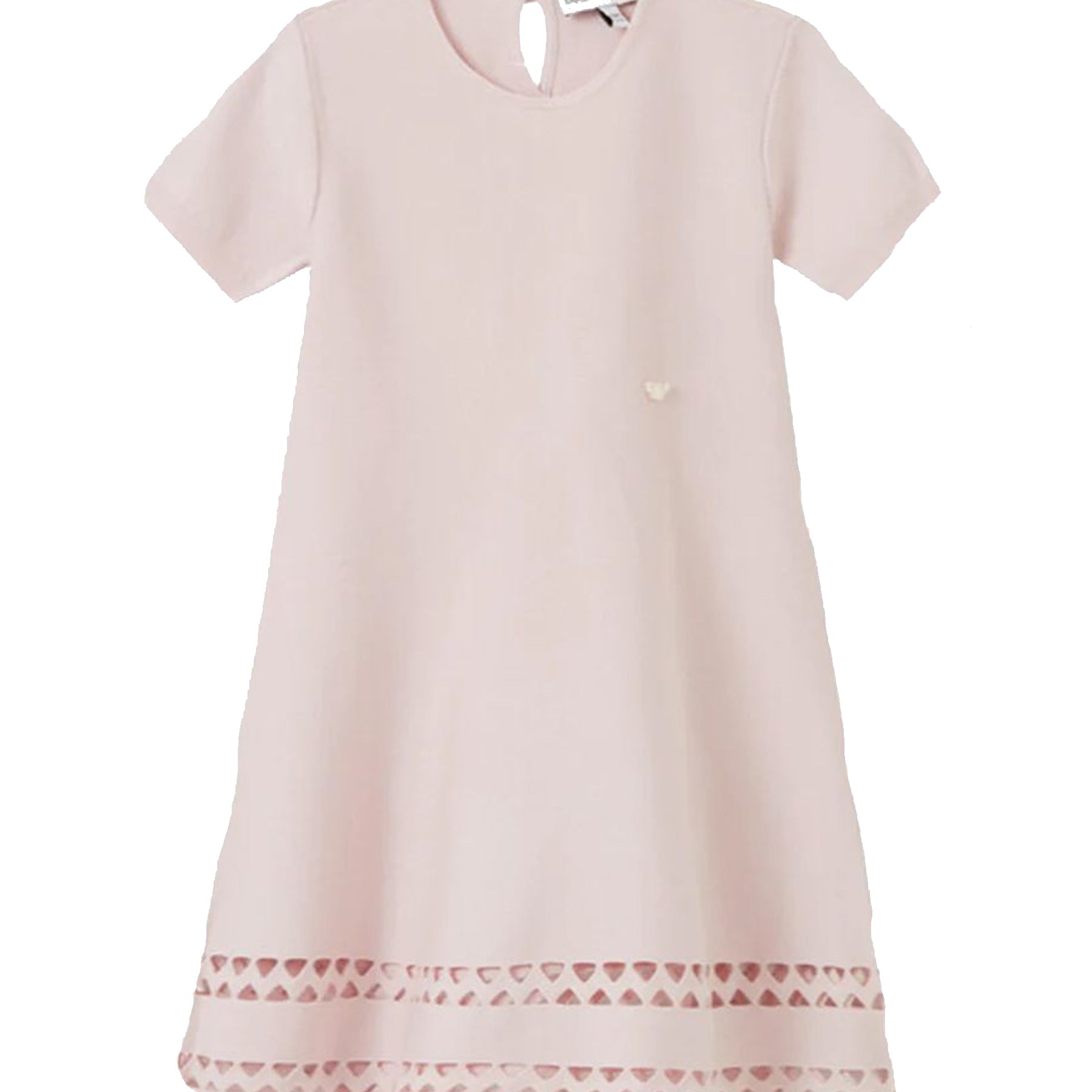 Armani Knit Dress with Laser Cut Hem