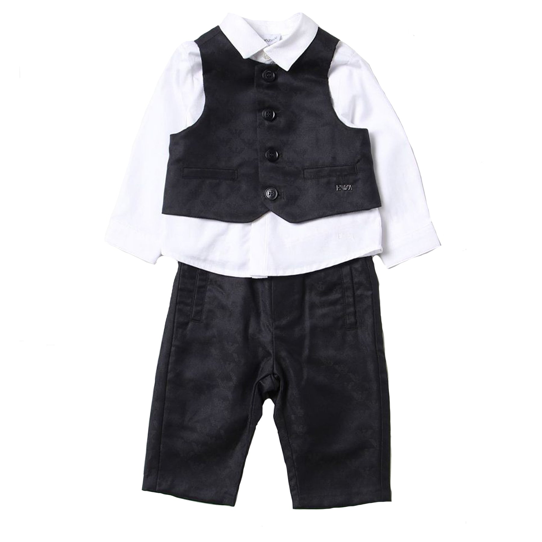 Armani Elegant Suit Consisting of Shirt, Waistcoat and Trousers