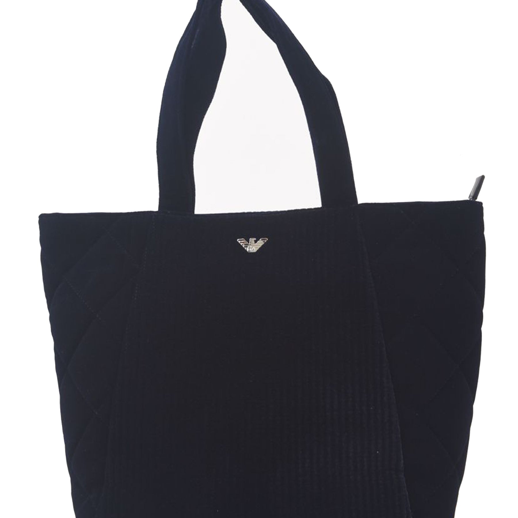 Armani Double Handle Velvet Bag