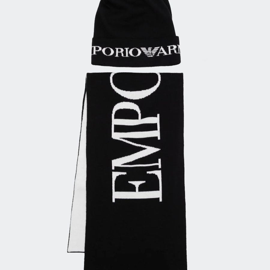 Armani Scarf and Hat Gift Set