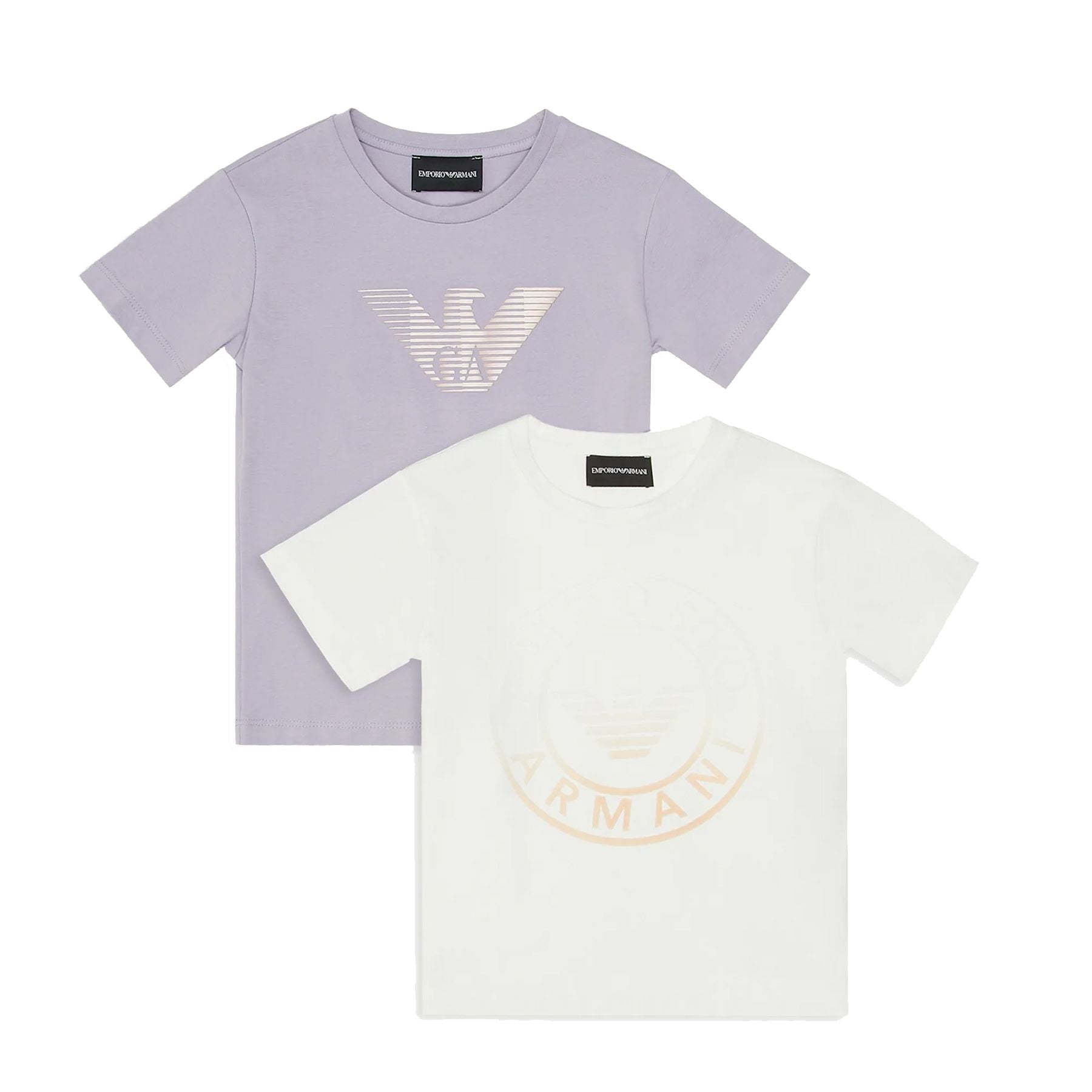 Armani T-shirt Set Bipack Printed