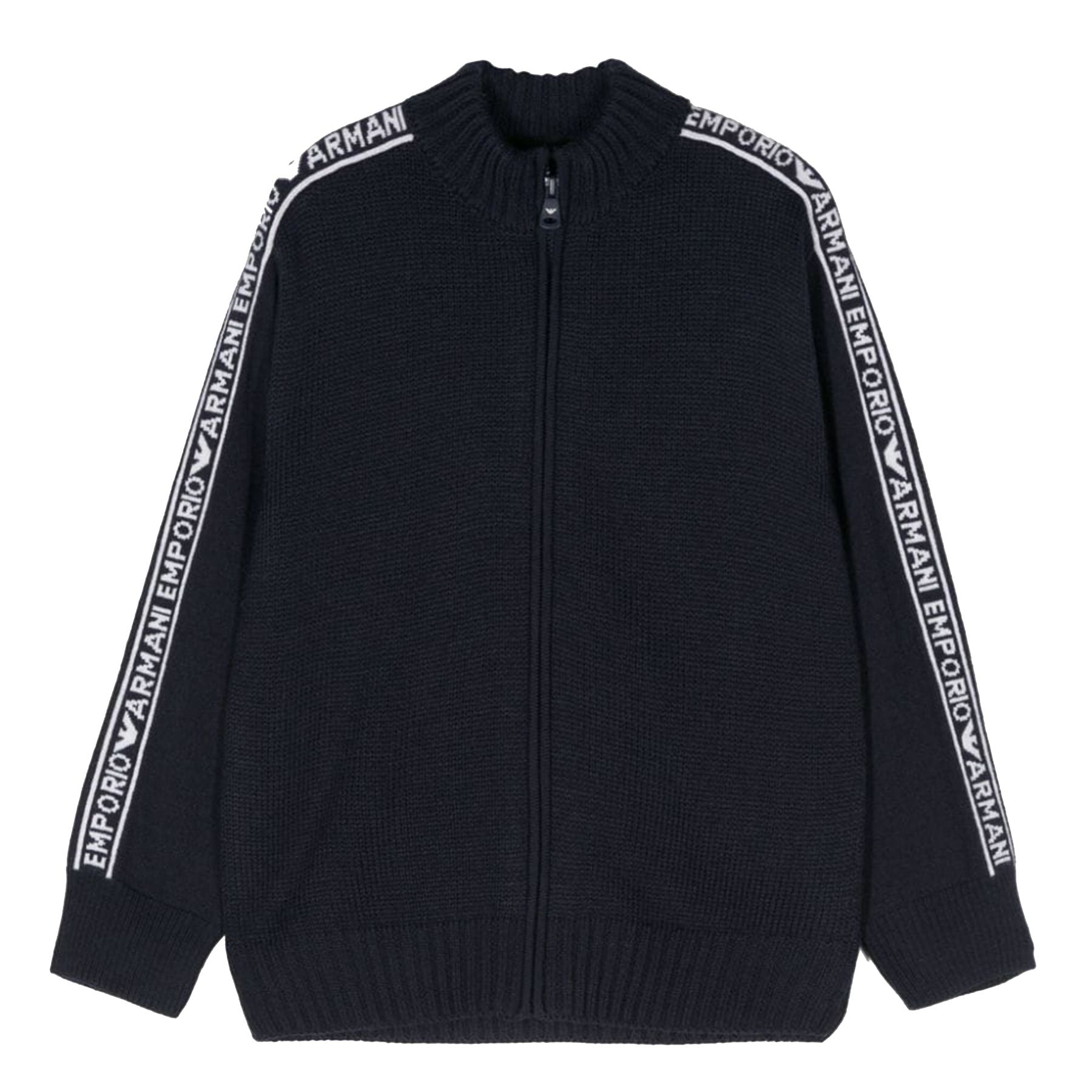 Yarn cardigan sweater