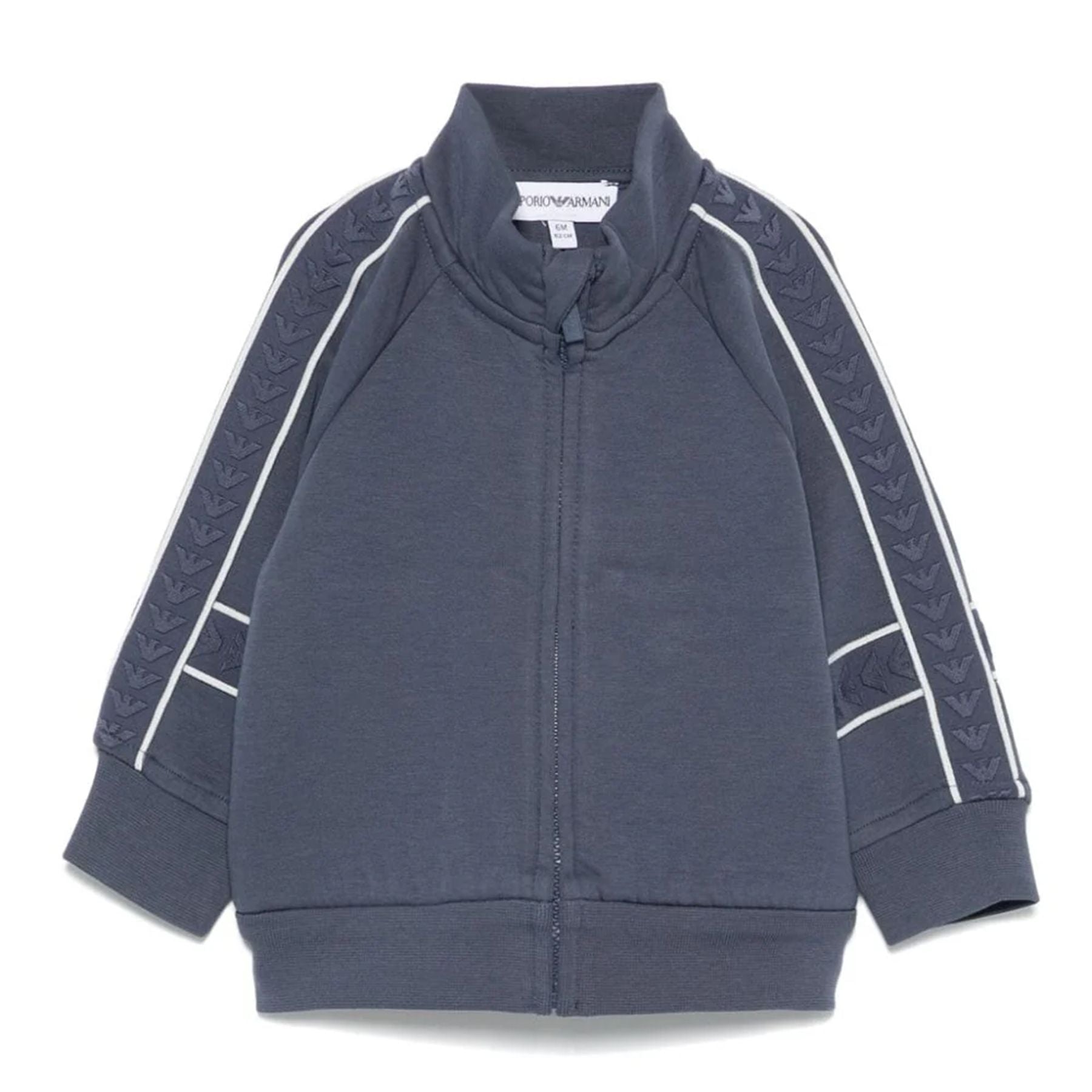 Armani Full Zip Sweatshirt with Logo