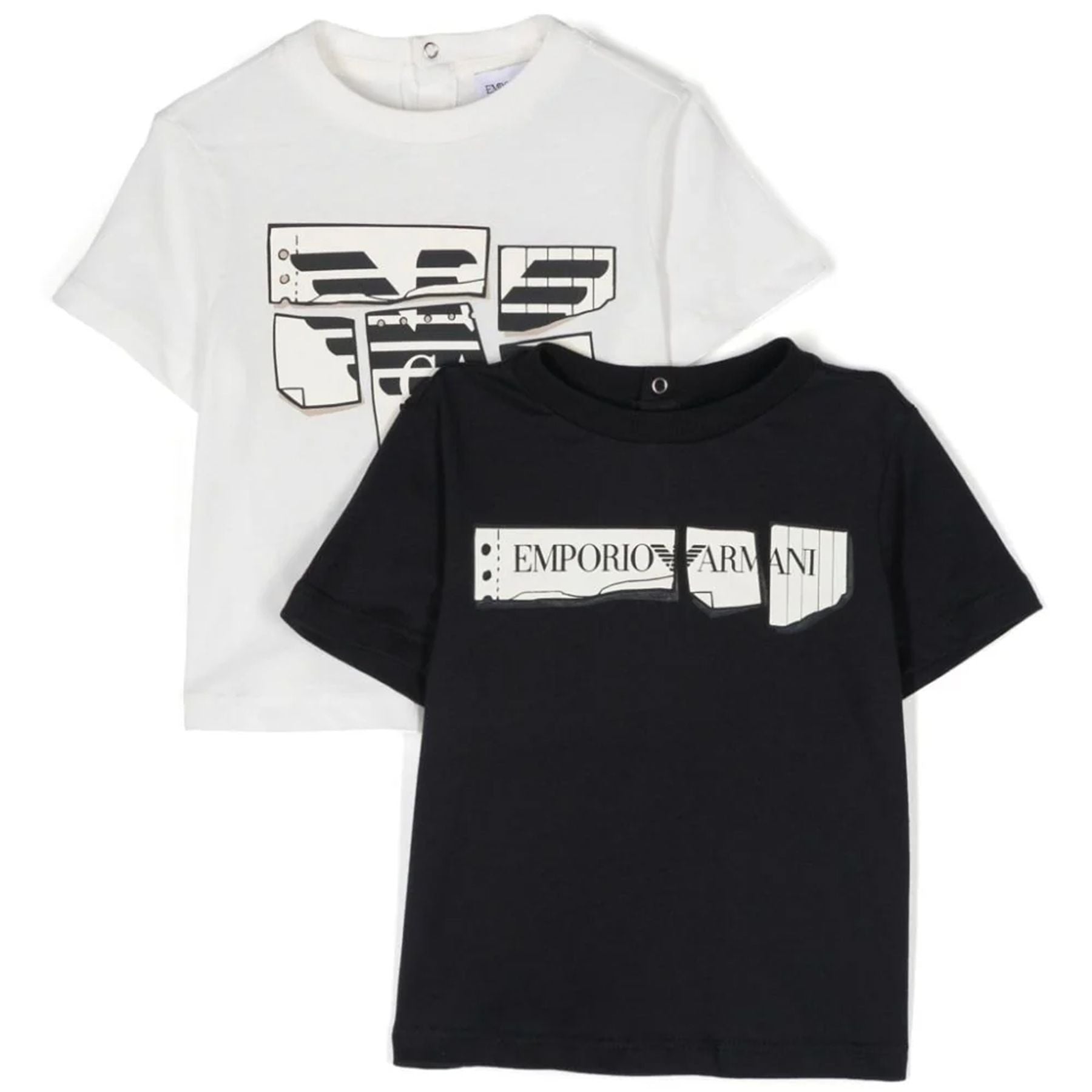 Armani Bipack Crew Neck T-shirt