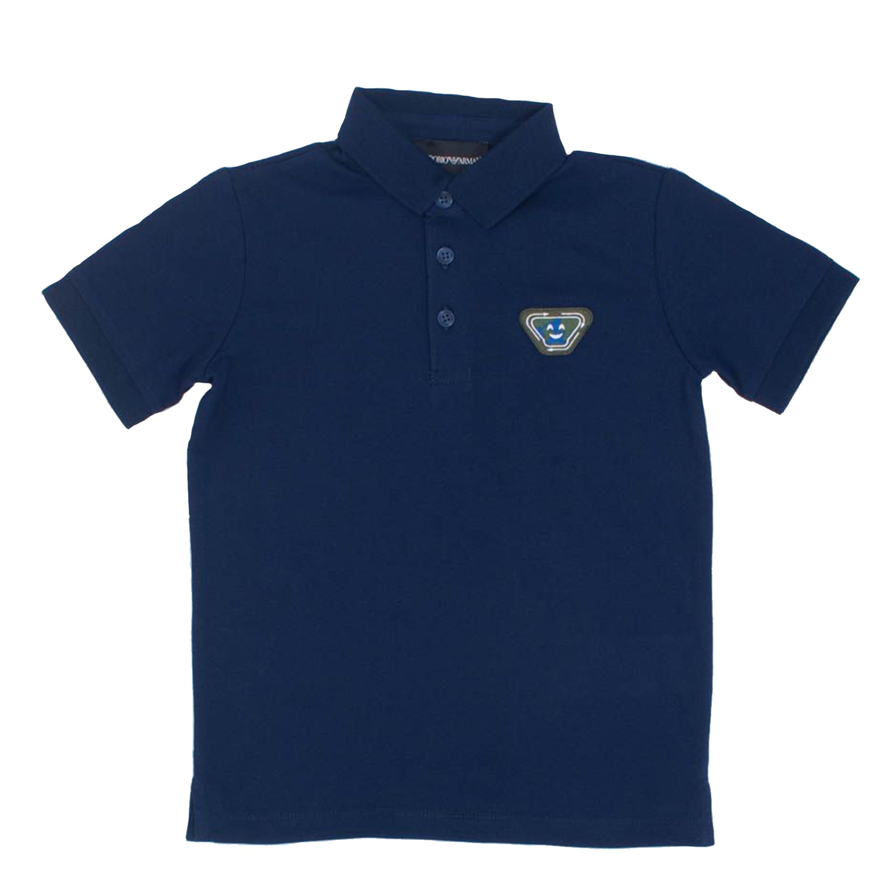 Armani Short Sleeve Polo with Mini Logo