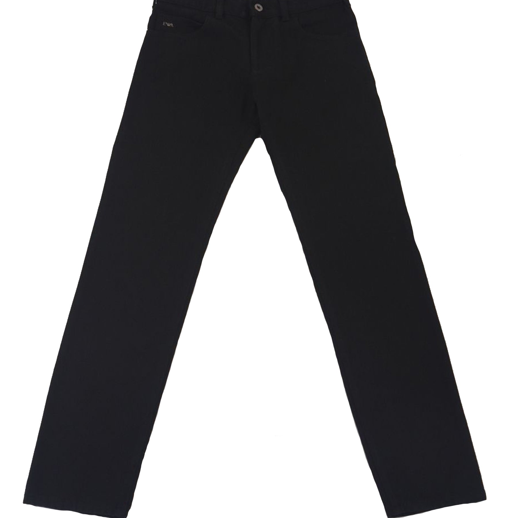 Armani Jeans Five Pocket Jeans with Logo Band