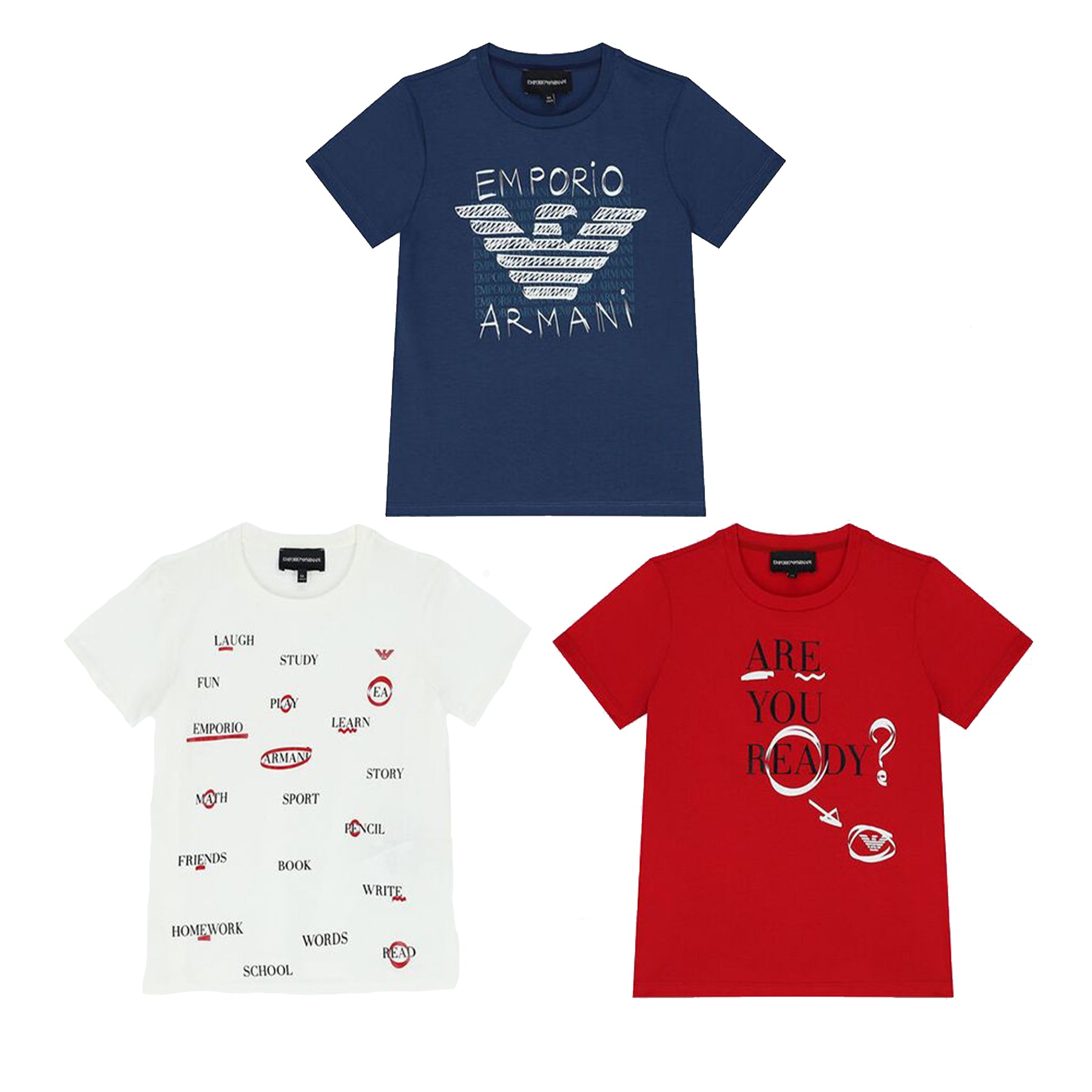 Tris T-shirt with Logo Print