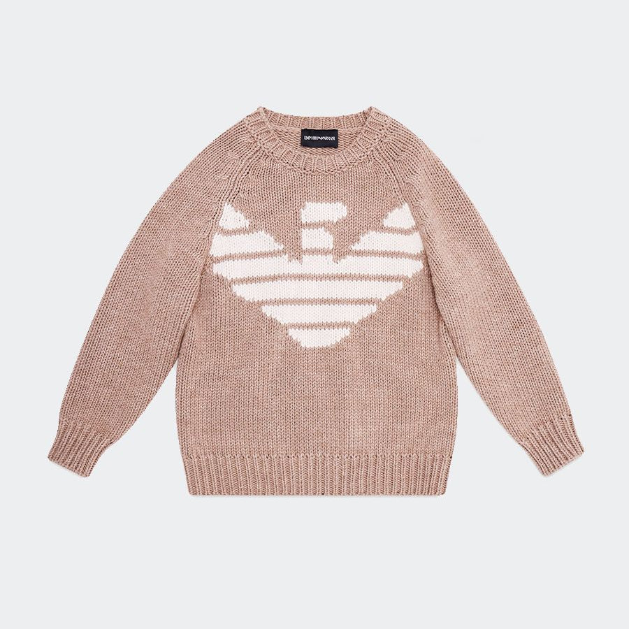 Armani Knitted Sweater with Logo