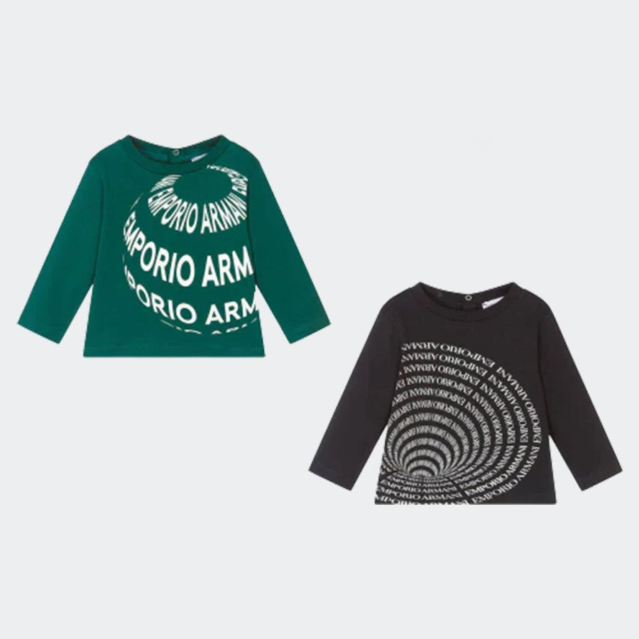 Armani T-shirt Set Bipack Printed