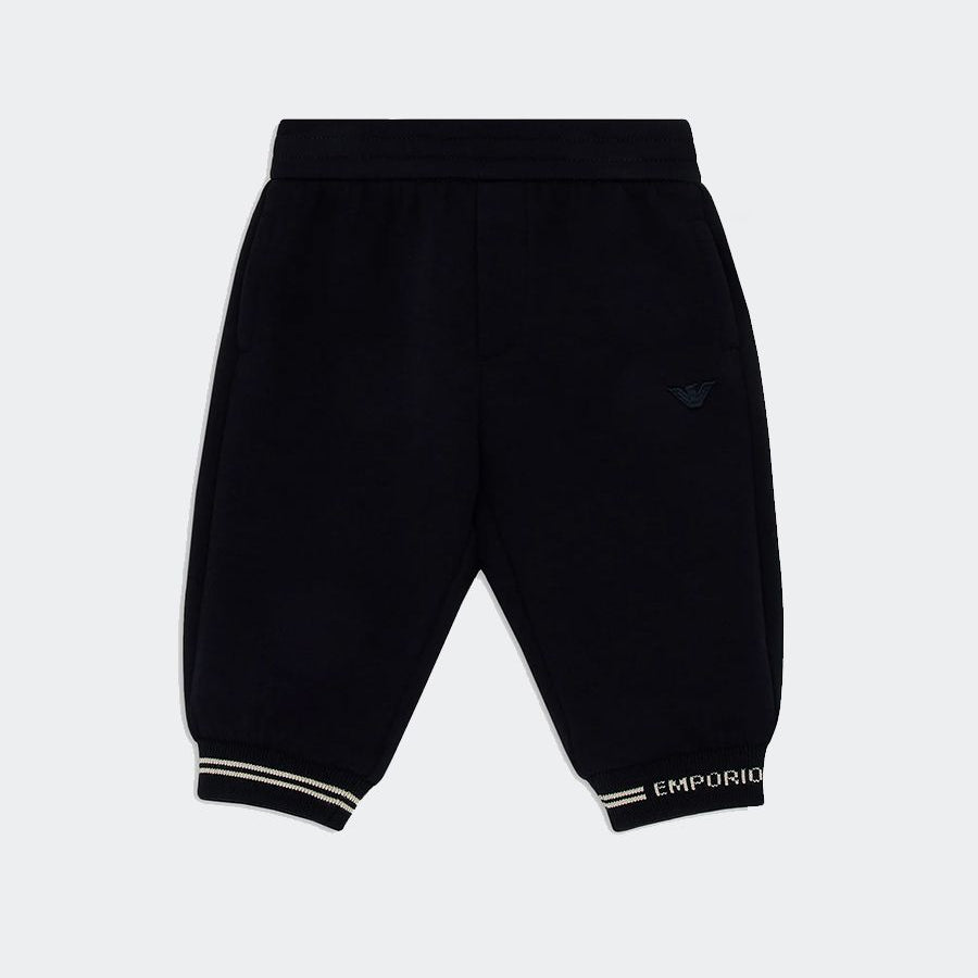 Armani Trousers with Eagle Embroidery