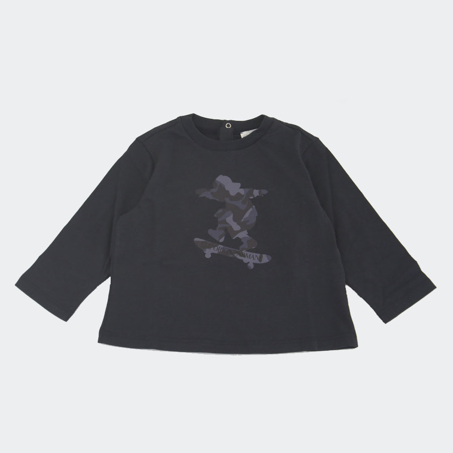 Armani T-shirt with Printed Logo