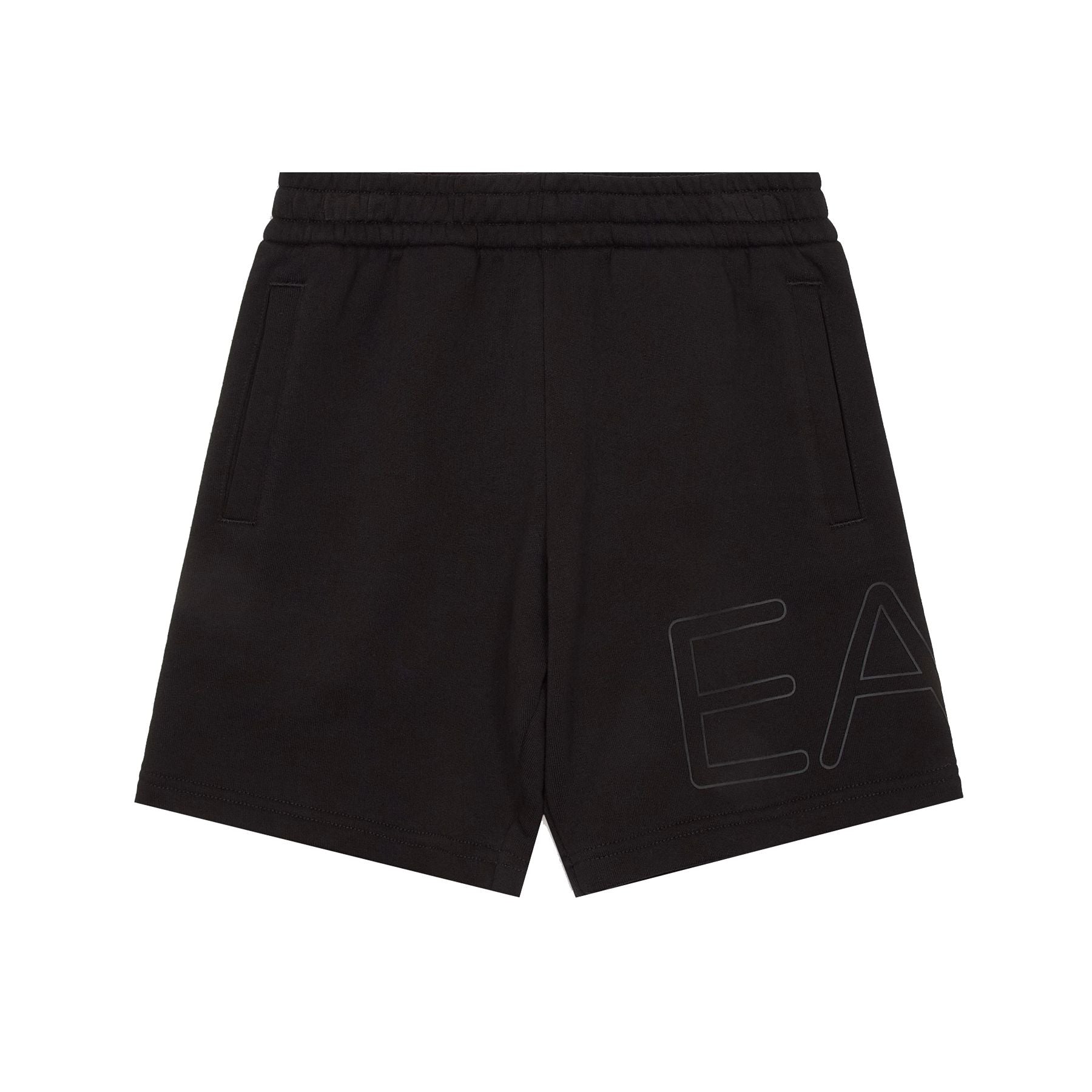 Armani Bermuda Shorts with Contrasting Ea7 Logo