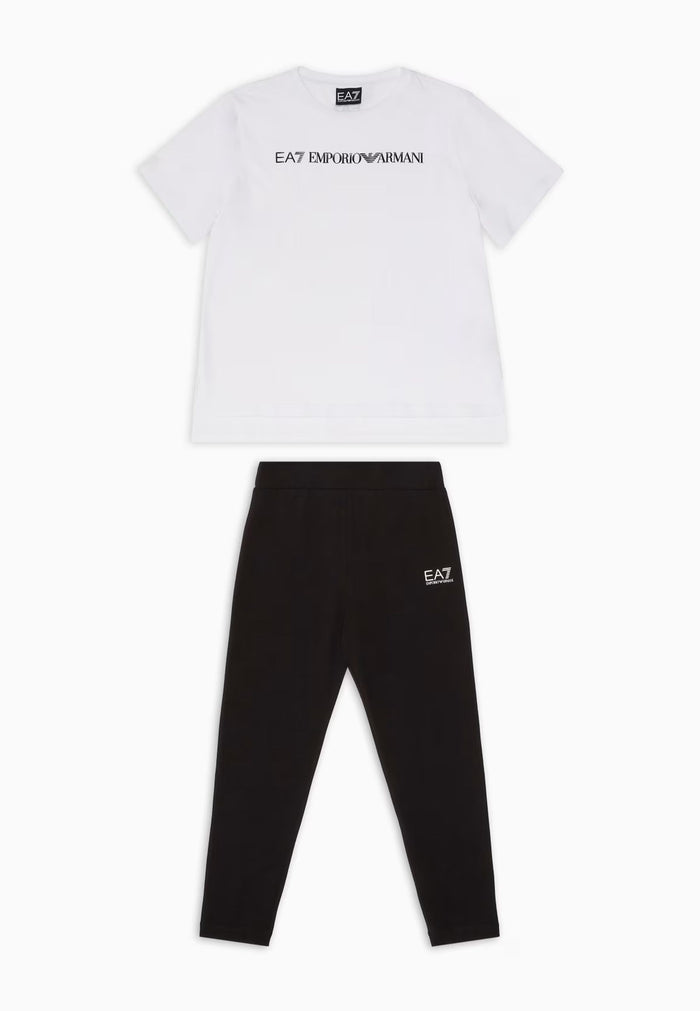 Armani Completo Sportivo T-shirt Girocollo A Maniche Corte e Short