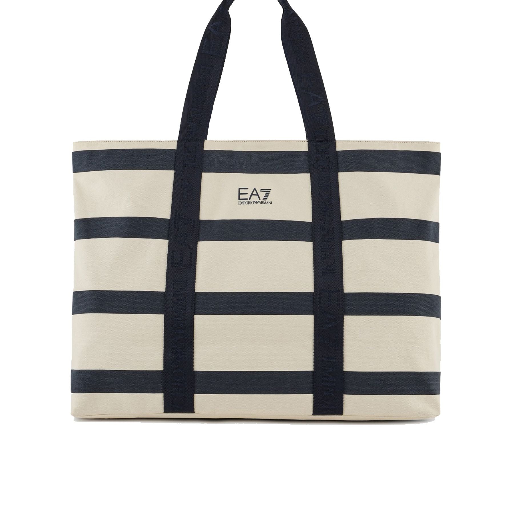 Striped cotton bag