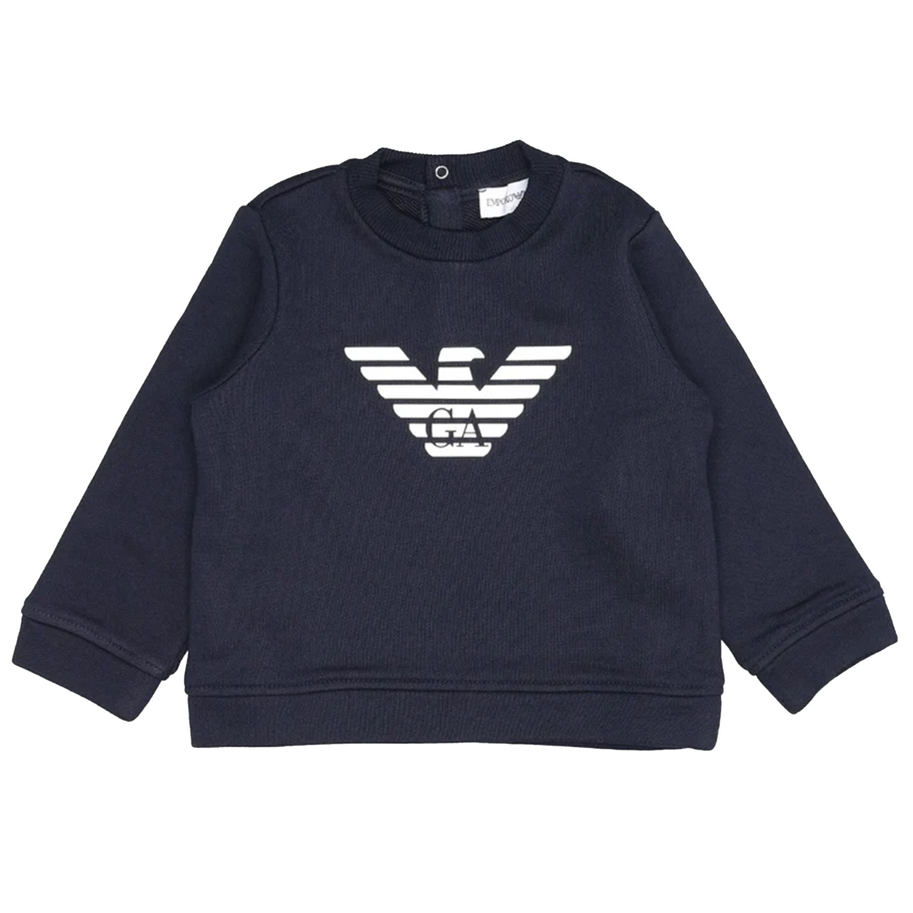 Armani Modal Sweatshirt with Front Logo