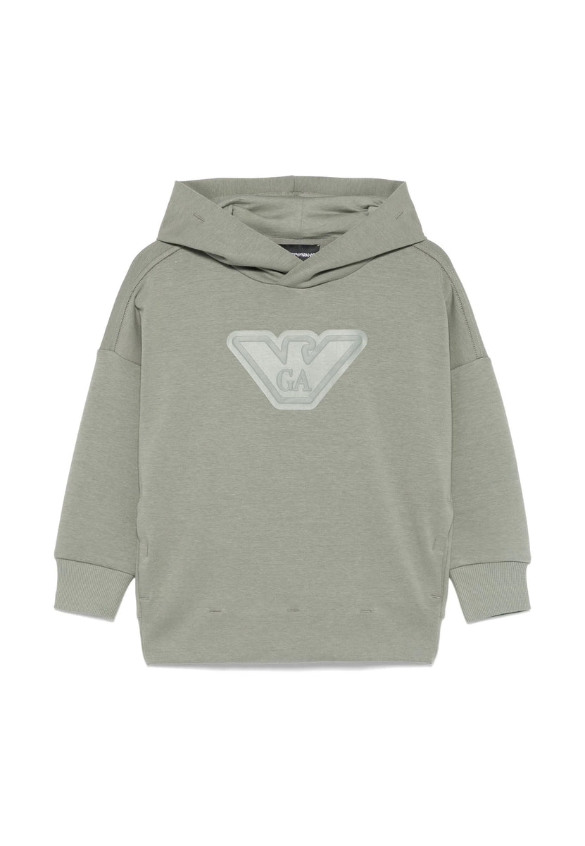 Felpa Con Cappuccio Bambino Ragazzo Basic Top Qualità Top Vestibilità - Auto Integrale - Novità Fashion Divertenti Humor Youtuber New Bambina Made In