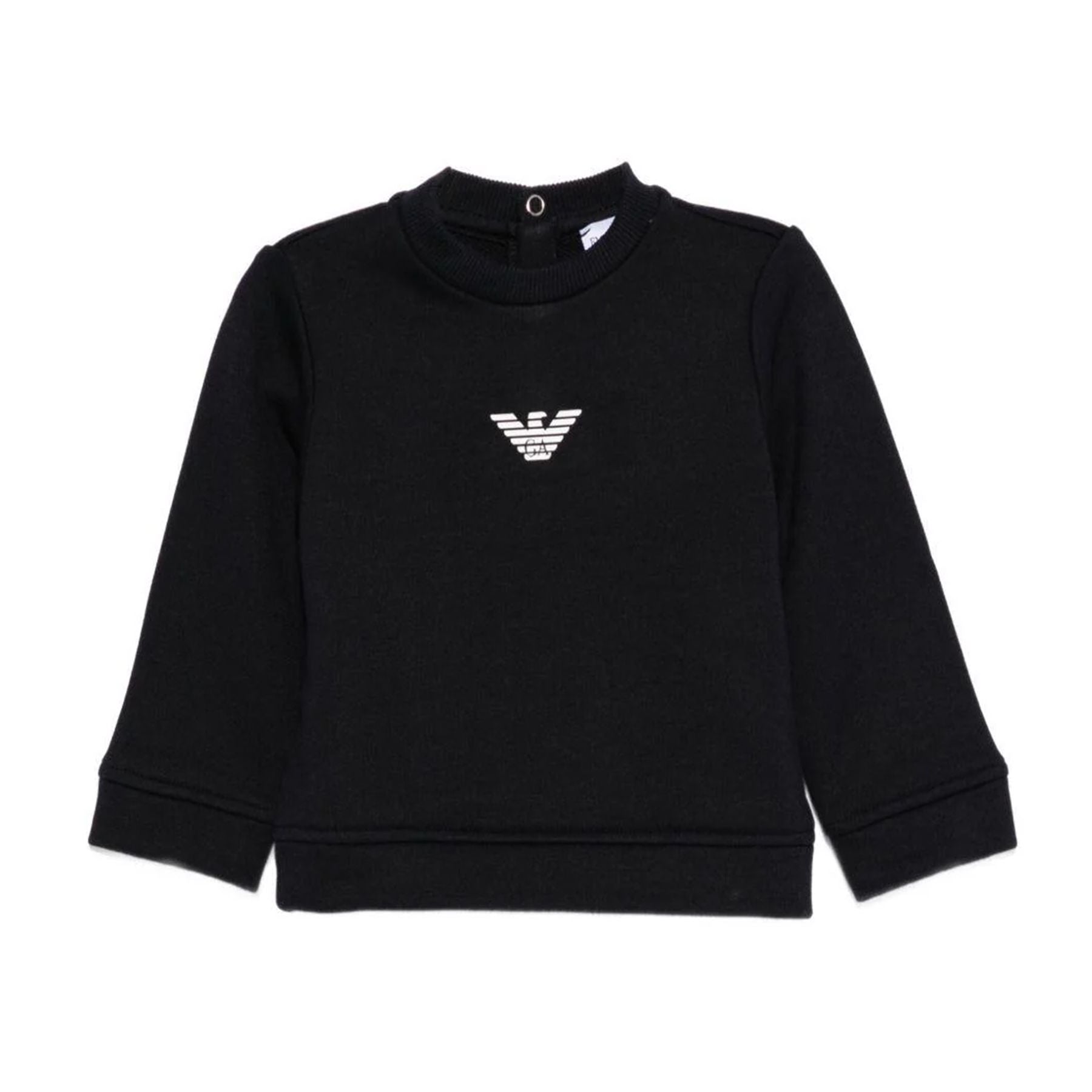 Blue crewneck baby sweatshirt