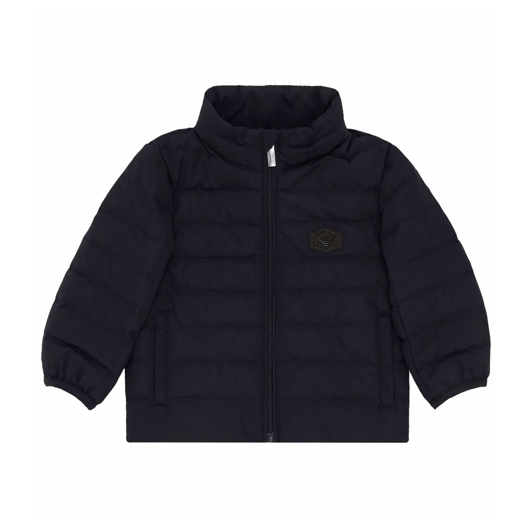 Armani Baby Down Jacket Warm and Lightweight Blue